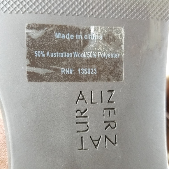 NWOB Naturalizer Varuna 11w Brown Leather Ankle Boots Heeled Lug Sole Lace Up - Picture 13 of 13